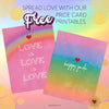 Free Pride Card Printable Downloads