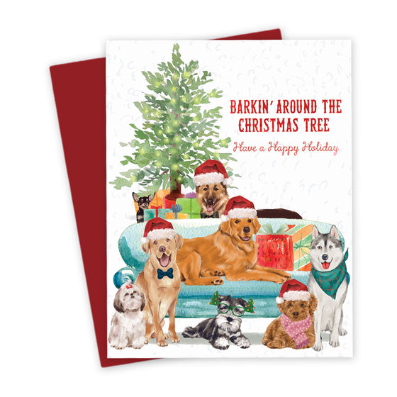 Christmas Dogs Holiday Cards by The Spotted Olive