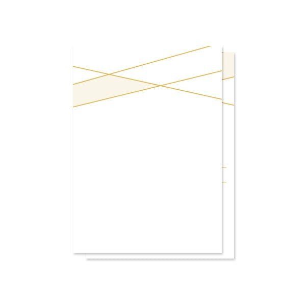 Modern Lines RSVP Cards by The Spotted Olive back