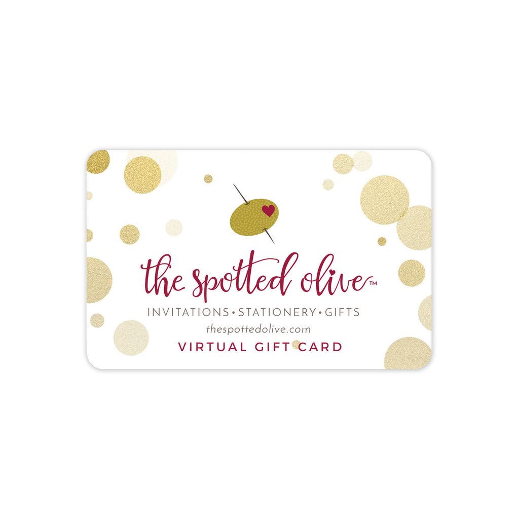 The Spotted Olive Virtual Gift Card