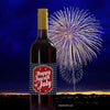 4th of July Wine Bottle Label Printable