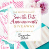 The Spotted Olive Save the Dates Giveaway with Emmaline Bride