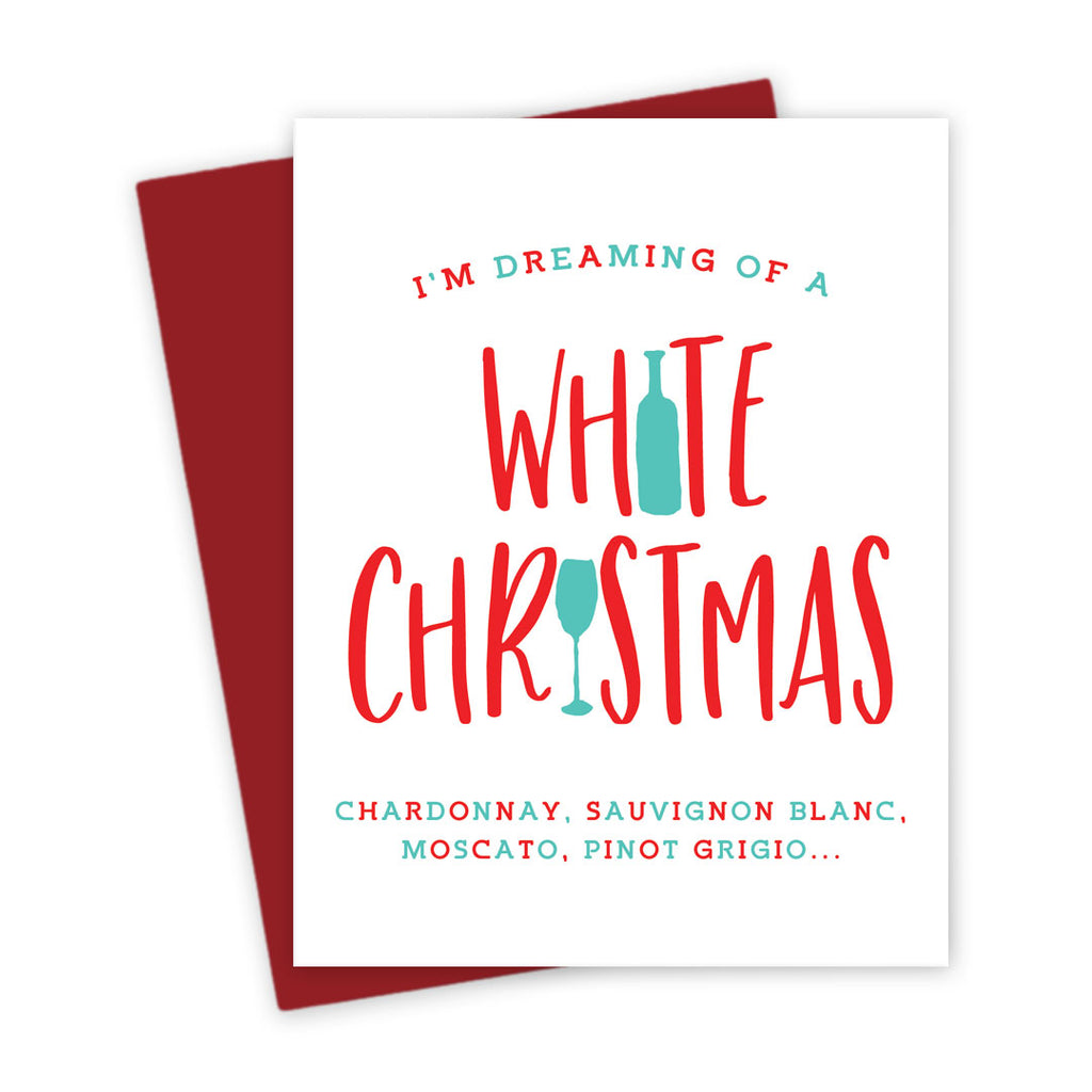 Holiday Card - Funny Wine Christmas