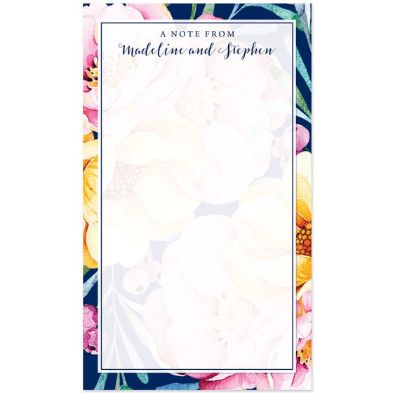 Love in Bloom Personalized Notepads by The Spotted Olive
