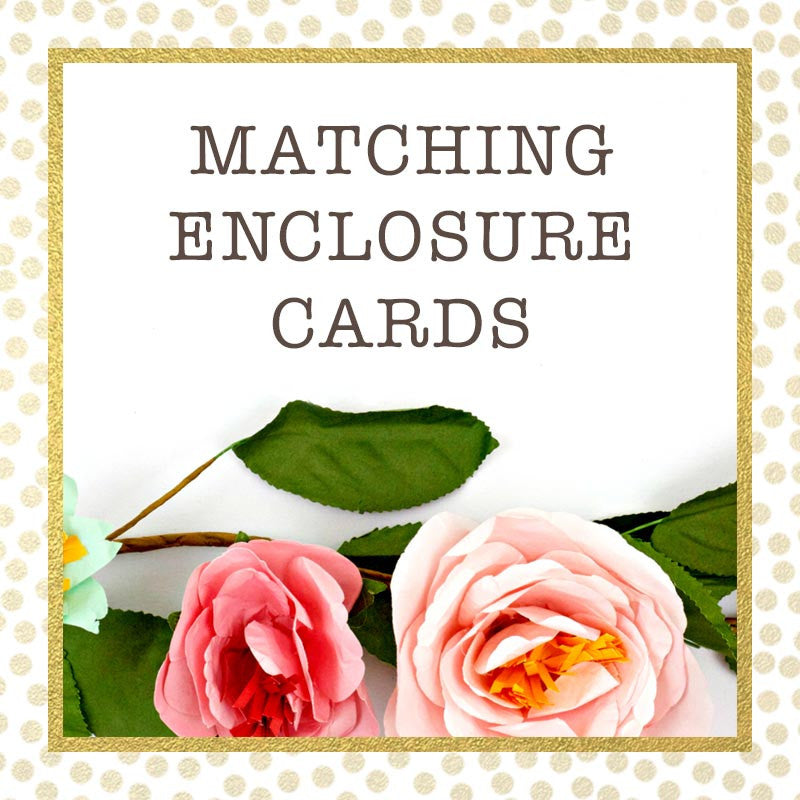 Matching Enclosure Cards