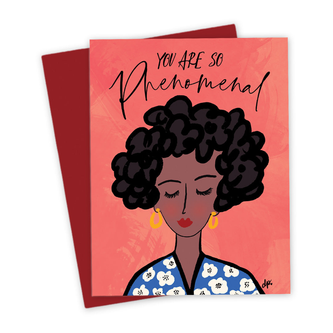 Greeting Card - Phenomenal Lady