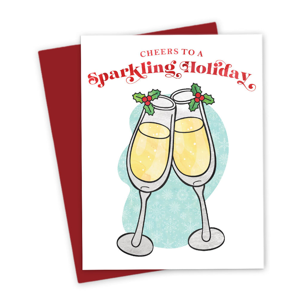 Sparkling Holiday Christmas Card