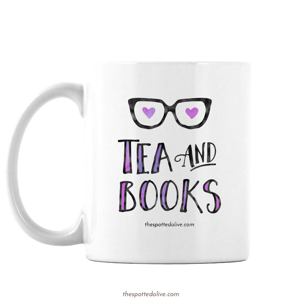 Coffee Mug - Tea And Books