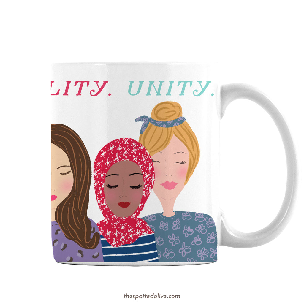 Women of the World Mug by The Spotted Olive -3